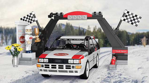 Cobi Audi Quattro Grupa 4 (1981), 1:35, 165 k, 1f