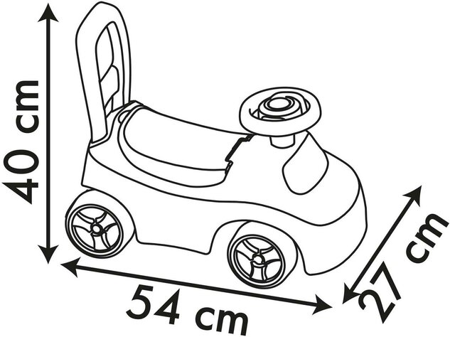Smoby Odrážadlo Paw Patrol Auto Ride-On