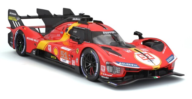 Bburago 1:18 Ferrari Racing - 499P LMH - Red #51