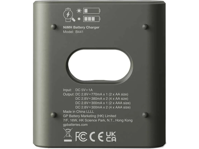 GP USB nabíjačka Eco E441 + 4AA GP ReCyko 2100