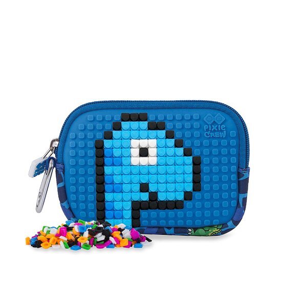 PIXIE CREW univerzálne puzdro DINO MODRÉ