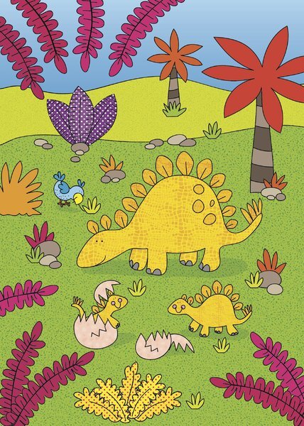 Wassermagie - Dinosaurier