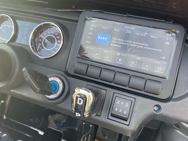 Elektrické autíčko JEEP Wrangler, Jednomiestne, čierne