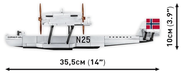 Cobi Historical Collection Dornier Do J Wal "Amundsen" N-25 1:48 483k