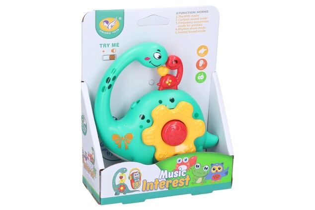 Dinosaurus s efektmi 12cm