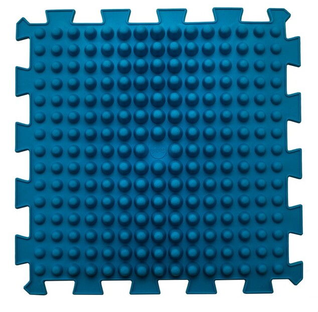 Ortek Masážna ortopedická podložka Puzzle "Mix" 9 prvkov Modrá
