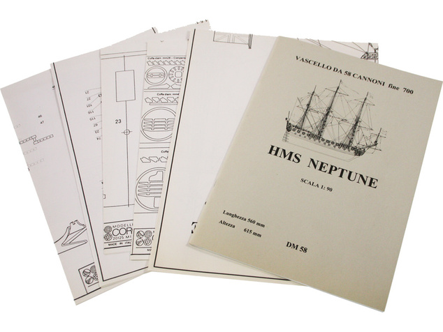 COREL HMS Neptune 1:90 kit
