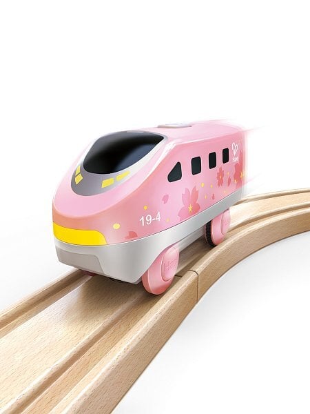 Hape Lokomotíva Intercity na batérie, ružová