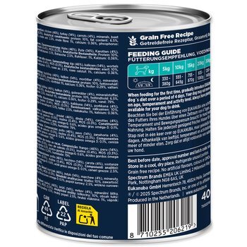 Konzerva EUKANUBA Adult bohatá na morčacie s mrkvou  400 g