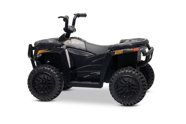 Licencovaná elektrická štvorkolka Arctic Cat 12V so zadným pohonom, čierna, LED svetlá, Lí