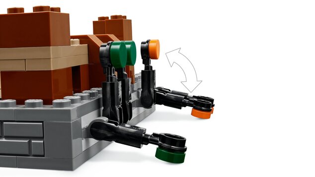 LEGO® Minecraft® 21272 Boxerský ring v Lesnom kaštieli