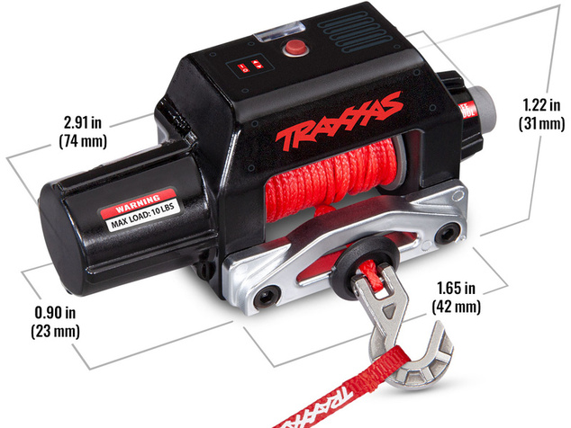 Traxxas elektrický navijak s bezdrôtovým ovládačom