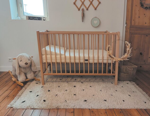 Cuneo di posizionamento per lettino 60×120 cm Cotone
