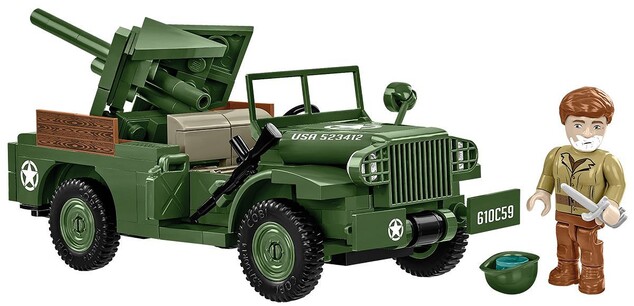 Cobi II WW 37 mm GMC M6 Fargo, 1:35, 230 k, 1 f