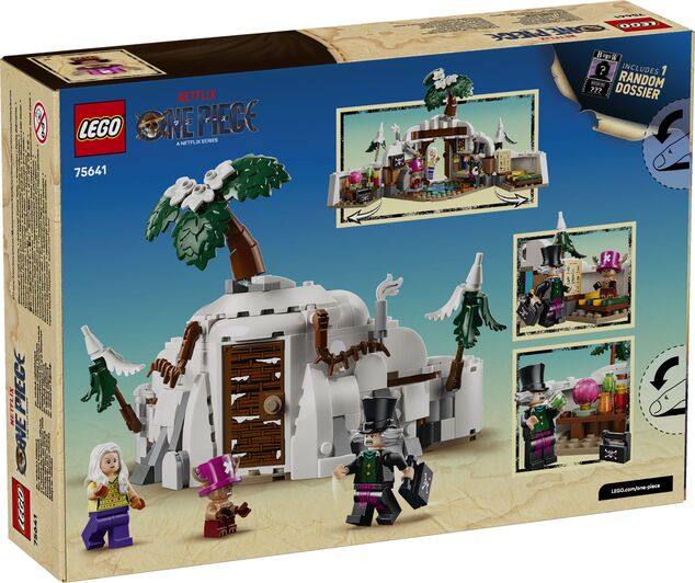 LEGO® ONE PIECE 75641 Skrivališče Dr. Hiriluka