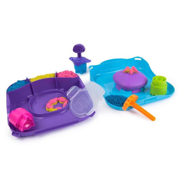 Kinetic Sand pohyblivý tekutý piesok sada