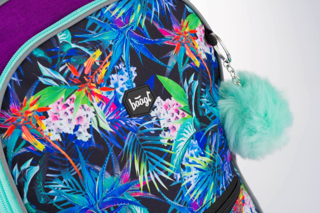 BAAGL Schulrucksack Core Dschungel
