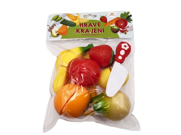 Ovoce krájecí plast s deskou s nožem