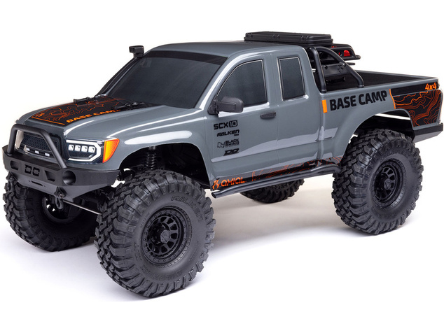 Axial SCX10 III Base Camp 4WD 1:10 RTR sivý