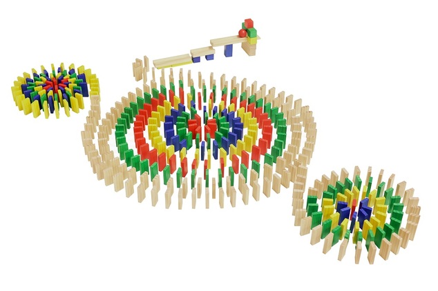 2Kids Toys Domino farebné 800 dielikov
