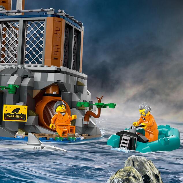 LEGO® City 60419 Poliția și închisoarea de pe insulă