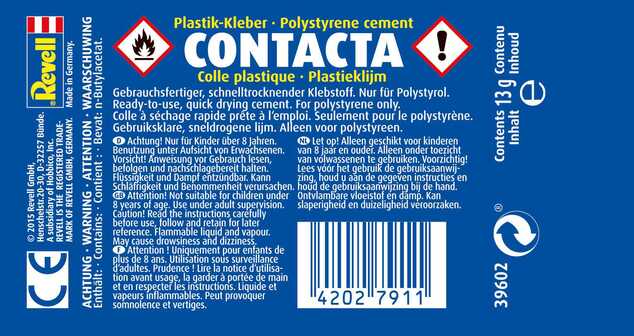 Contacta Glue 39602 - lepicí gel 13g