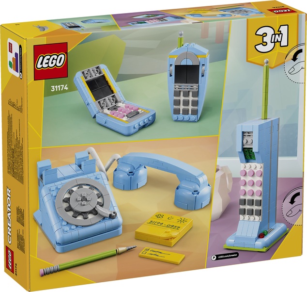 LEGO® Creator 3 v 1 31174 Retro telefón