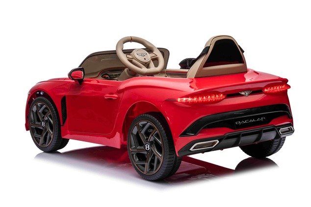 Elektrické autíčko Bentley Bacalar 12V, červené, Dvere otvárajúce sa nahor, 2.4 GHz diaľko