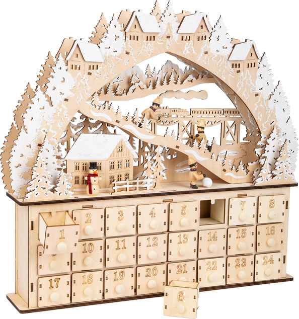 Small foot Adventski kalendar skijaši