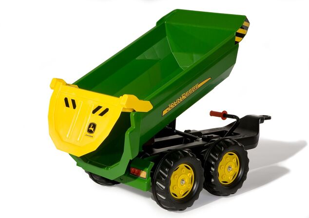 Rollytoys Vlečka 2osá John Deere "Halfpipe"