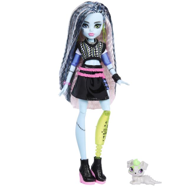 Mattel Monster High muñeca monstruo, FRANKIE, JHK31