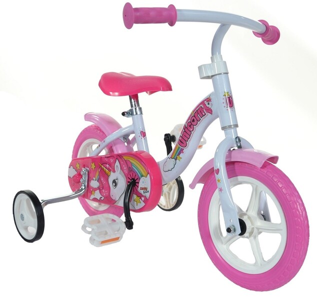 Dino Bikes - Gyermek kerékpár 10" 108LUN Egyszarvú 2019