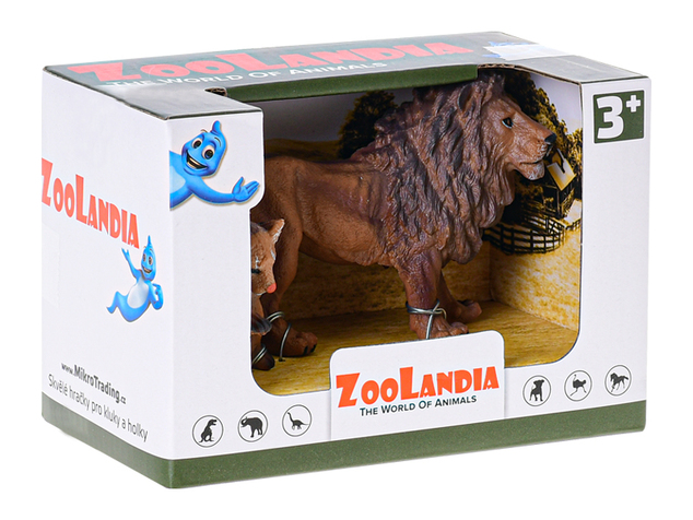 Zoolandia lev s mláďaťom 8,5-13cm