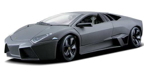 Bburago 1:24 Plus Lamborghini Reventón Metallic Grau