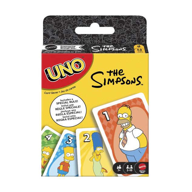 Mattel UNO I Simpson