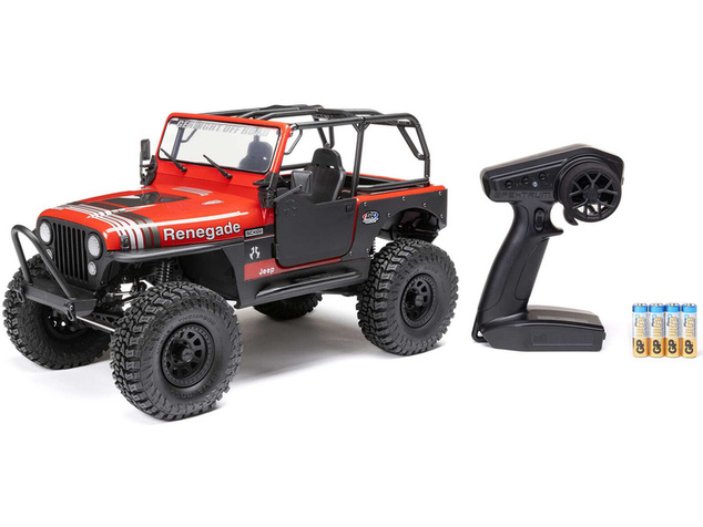 Axial SCX10 III Jeep CJ-7 1:10 4WD RTR červená