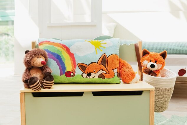 NICI peluche Riccio Hetch Hogan 25 cm, VERDE