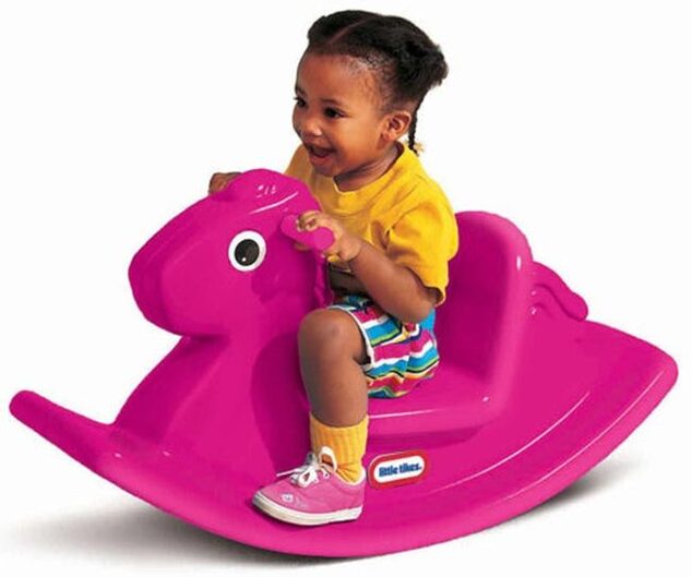 Konj za ljuljanje Little Tikes 403C ružičasti
