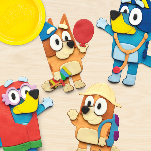 HASBRO - Play-Doh BLUEY costumi