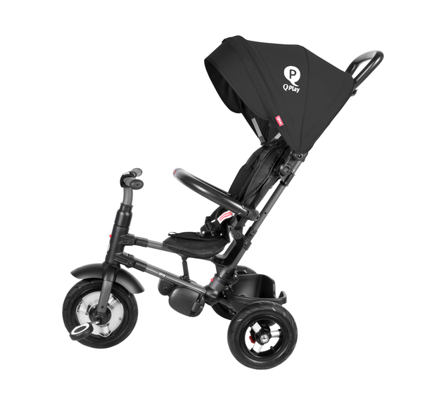 QPLAY Trojkolka Rito air gel (Rubber) Grey