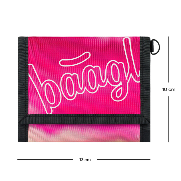BAAGL Geldbörse Pink Streifen