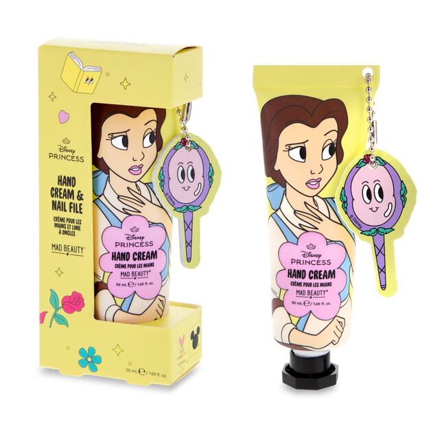 Mad Beauty Kézápoló készlet reszelővel 50ml Bella Disney Princess Express Yourself