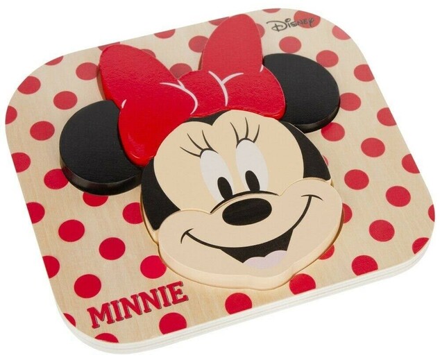 Minnie puzzle drevené 22x20