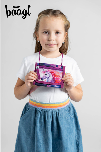 BAAGL Halsbrieftasche Einhorn Königreich