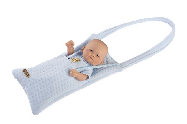 Guca 947 NEW BORN CHLAPČEK - realistická bábika bábätko s celovinylovým telom - 25 cm