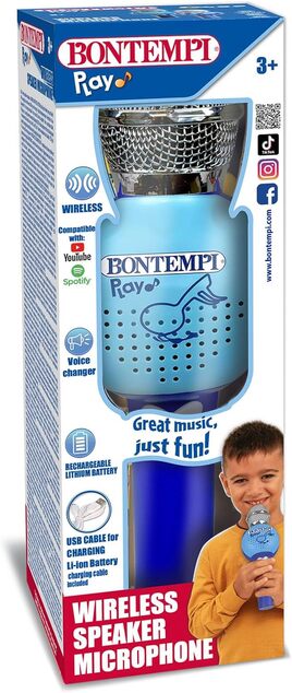 Bontempi Bezdrôtový mikrofón s reproduktorom