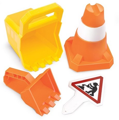 Hape Hračky na piesok - Hracia súprava na stavby z piesku