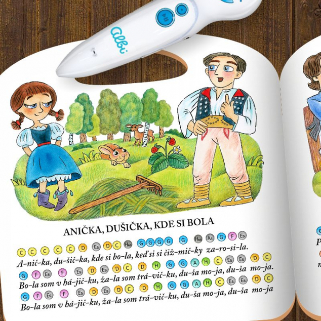 Albi Kúzelné čítanie Kniha Spievanky