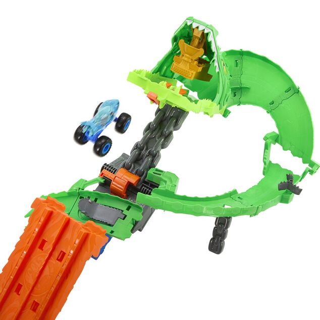 Hot Wheels Monster trucks dráha dračia skaza