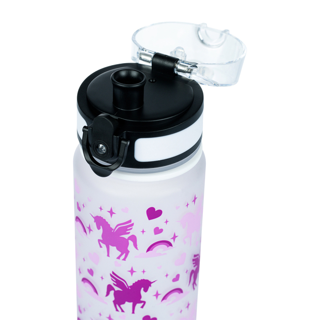 BAAGL Tritan-Trinkflasche Einhorn-Königreich, 500 ml
